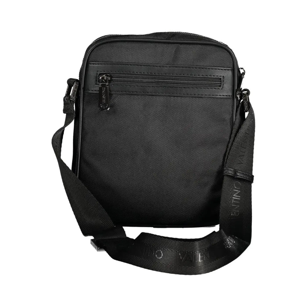 Mario Valentino Black Fabric Men’s Shoulder Bag