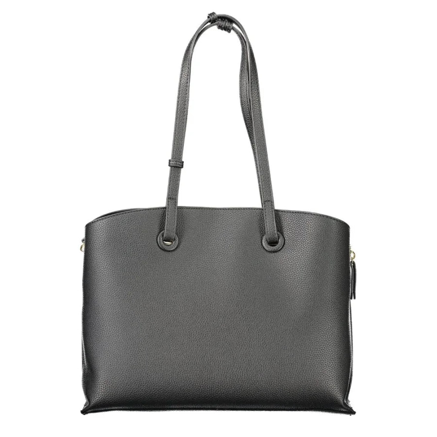 Mario Valentino Black Polyethylene Women Handbag