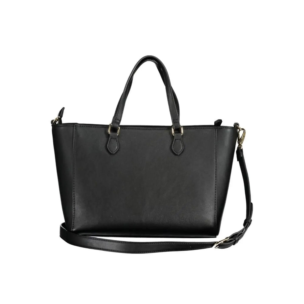 Mario Valentino - Black Polyurethane Women Handbag