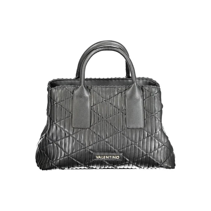 Mario Valentino Black Polyurethane Women Handbag