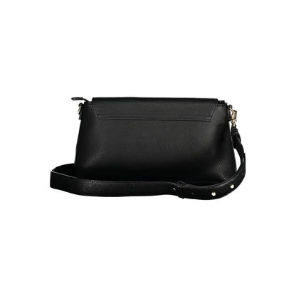 Mario Valentino Black Polyurethane Women Handbag
