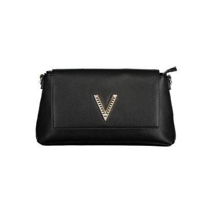 Mario Valentino Black Polyurethane Women Handbag