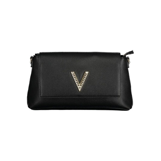 Mario Valentino Black Polyurethane Women Handbag