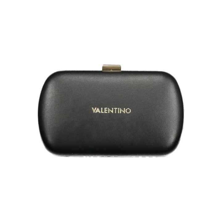 Mario Valentino Black Polyurethane Women Handbag