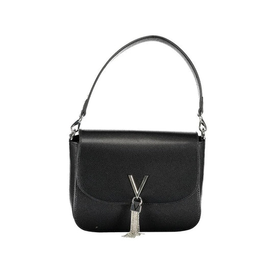 Mario Valentino Black Polyurethane Women Handbag