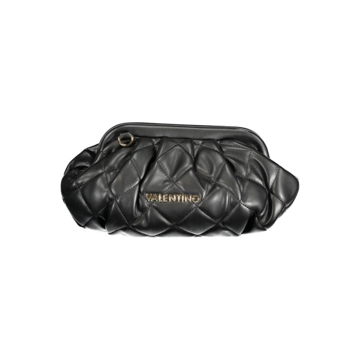Mario Valentino Black Polyurethane Women Handbag