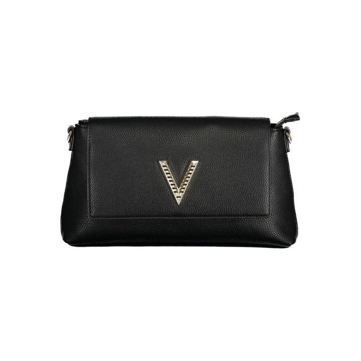 Mario Valentino Black Polyurethane Women Handbag