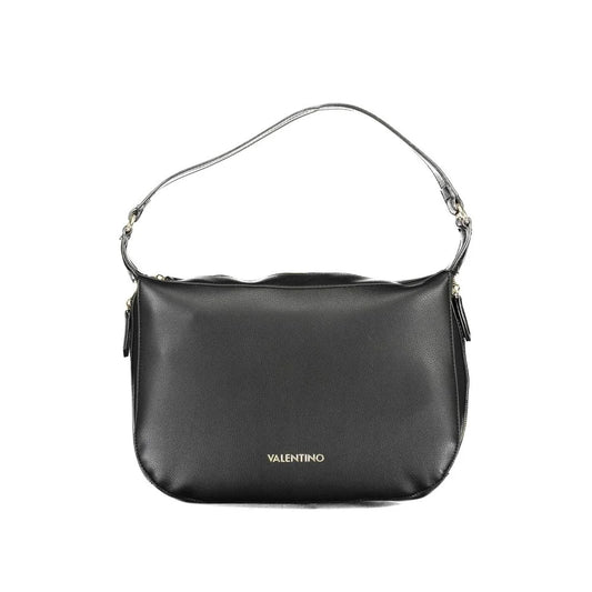 Mario Valentino Black Polyurethane Women Handbag