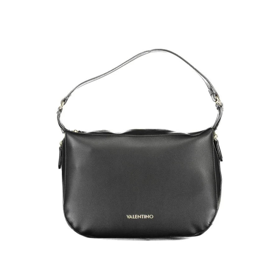 Mario Valentino Black Polyurethane Women Handbag