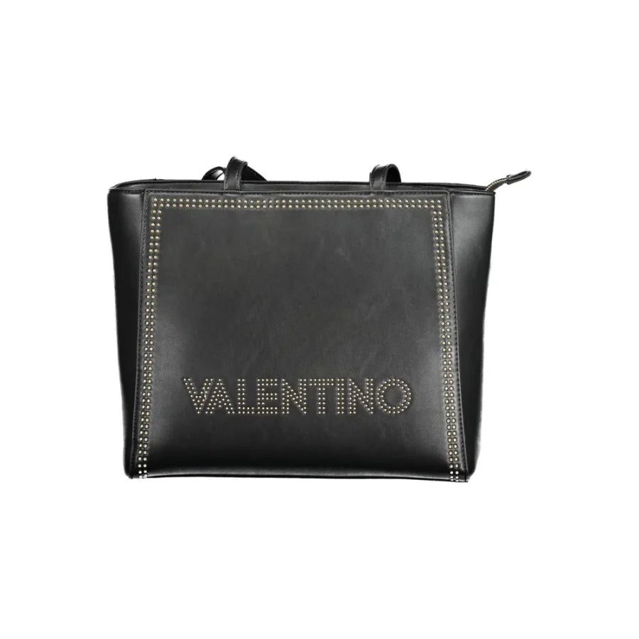 Mario Valentino Black Polyurethane Women Shoulder Bag