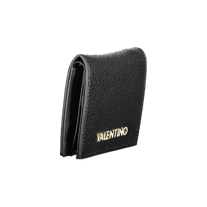 Mario Valentino Black Polyurethane Women Wallet