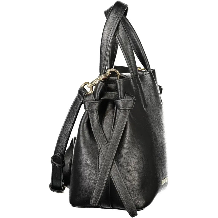 Mario Valentino Black Polyurethane Women’s Bag