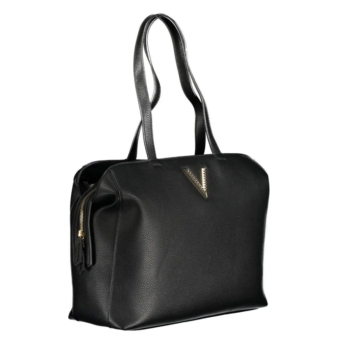 Mario Valentino Black Polyurethane Women’s Bag