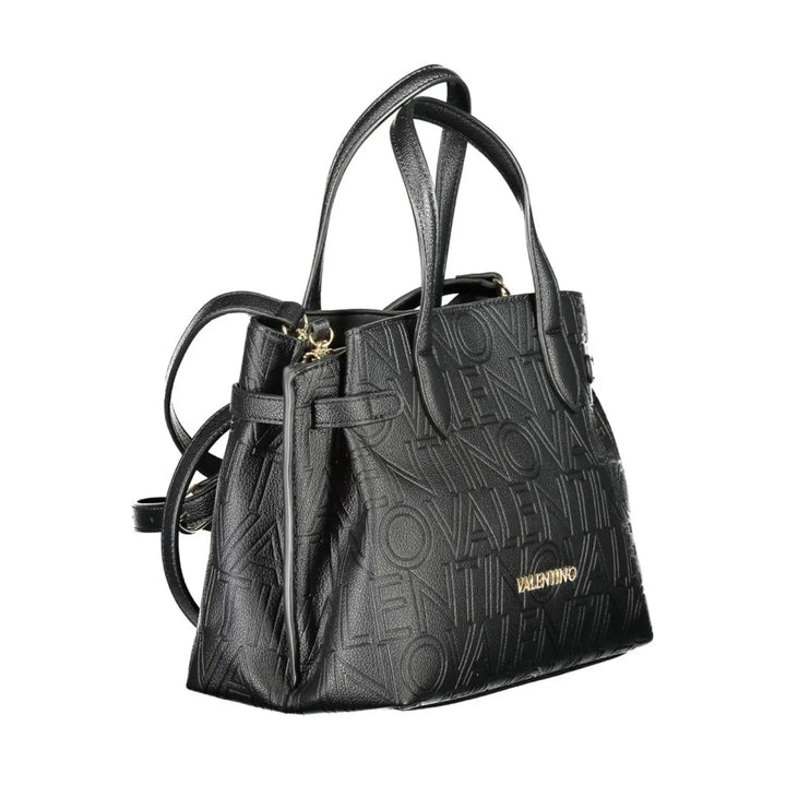 Mario Valentino Black Polyurethane Women’s Bag