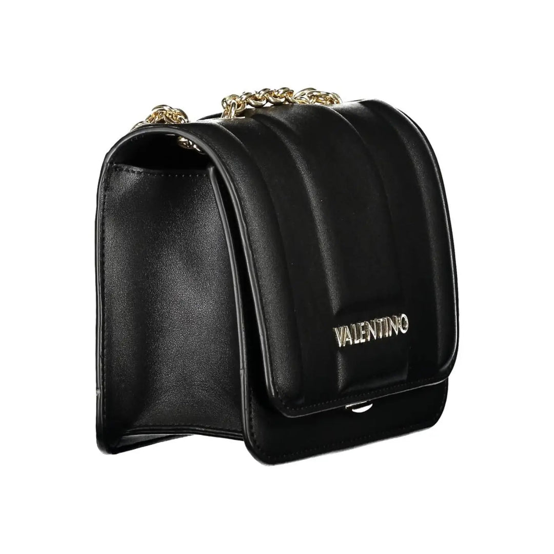 Mario Valentino Black Polyurethane Women’s Bag