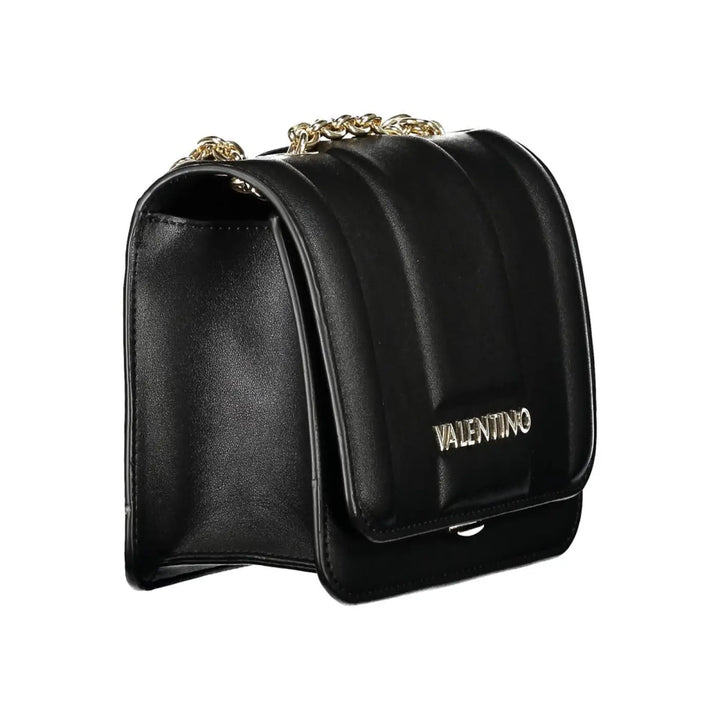 Mario Valentino Black Polyurethane Women’s Bag