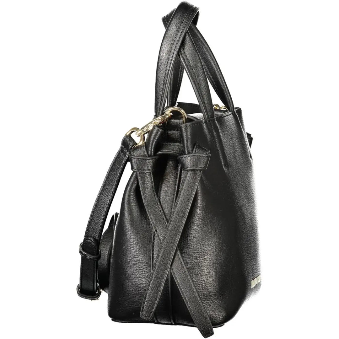 Mario Valentino Black Polyurethane Women’s Bag