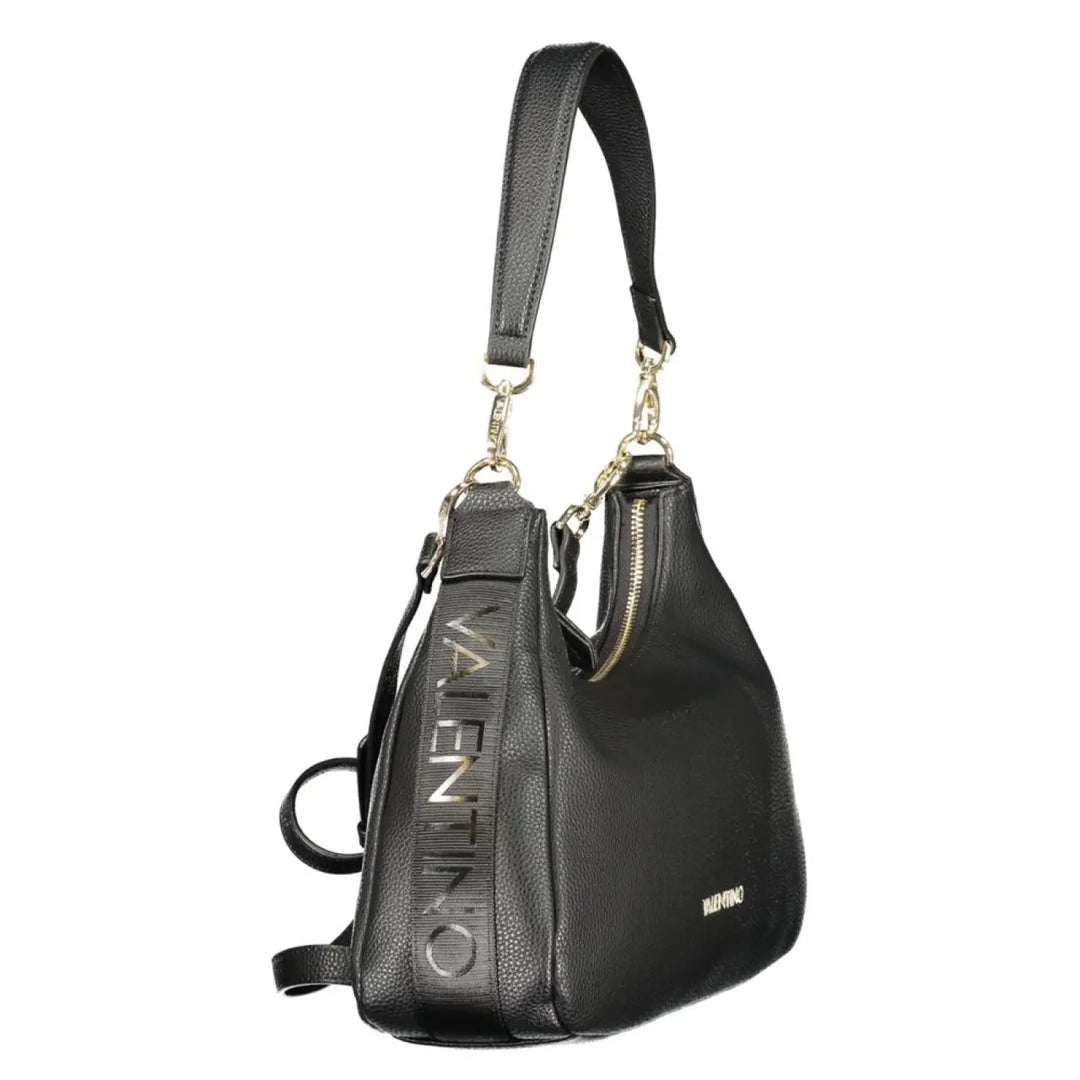Mario Valentino Black Polyurethane Womens Bag