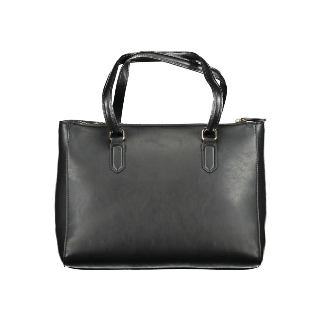 Mario Valentino Black Polyurethane Women’s Bag