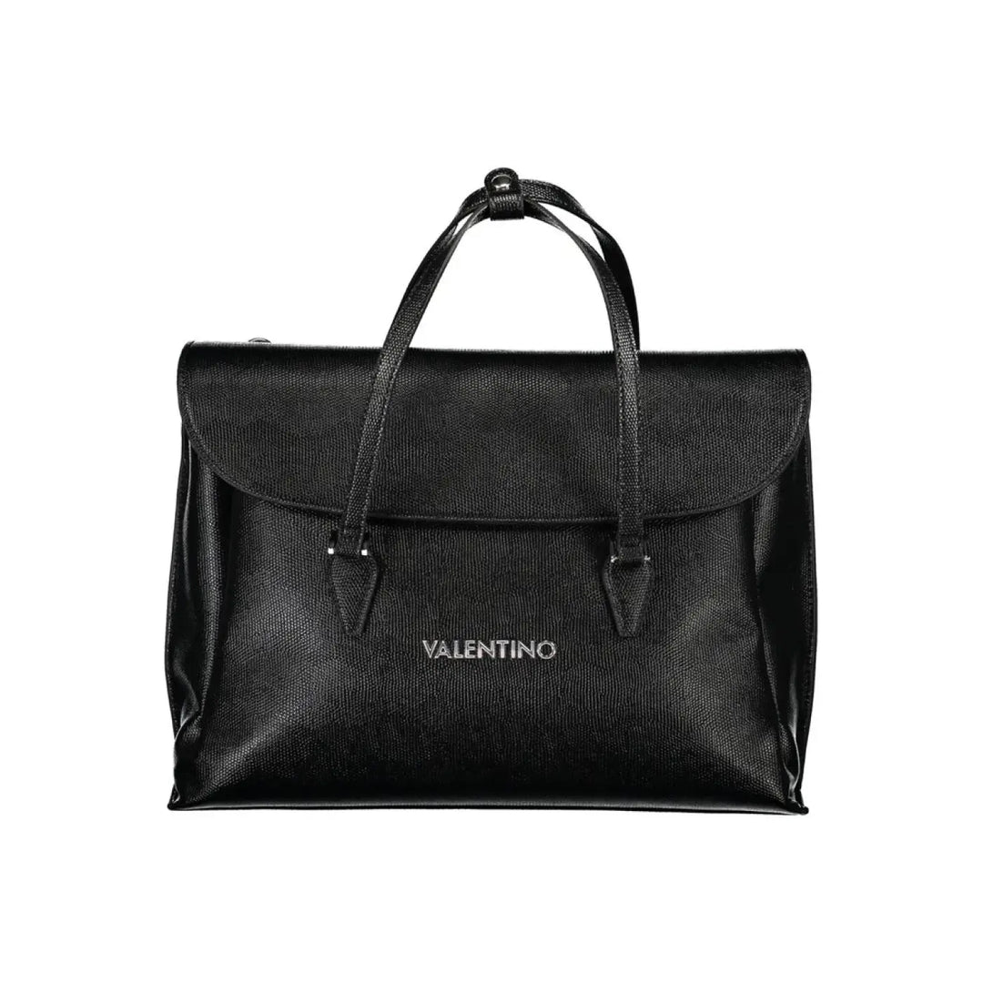 Mario Valentino Black Polyurethane Women’s Bag