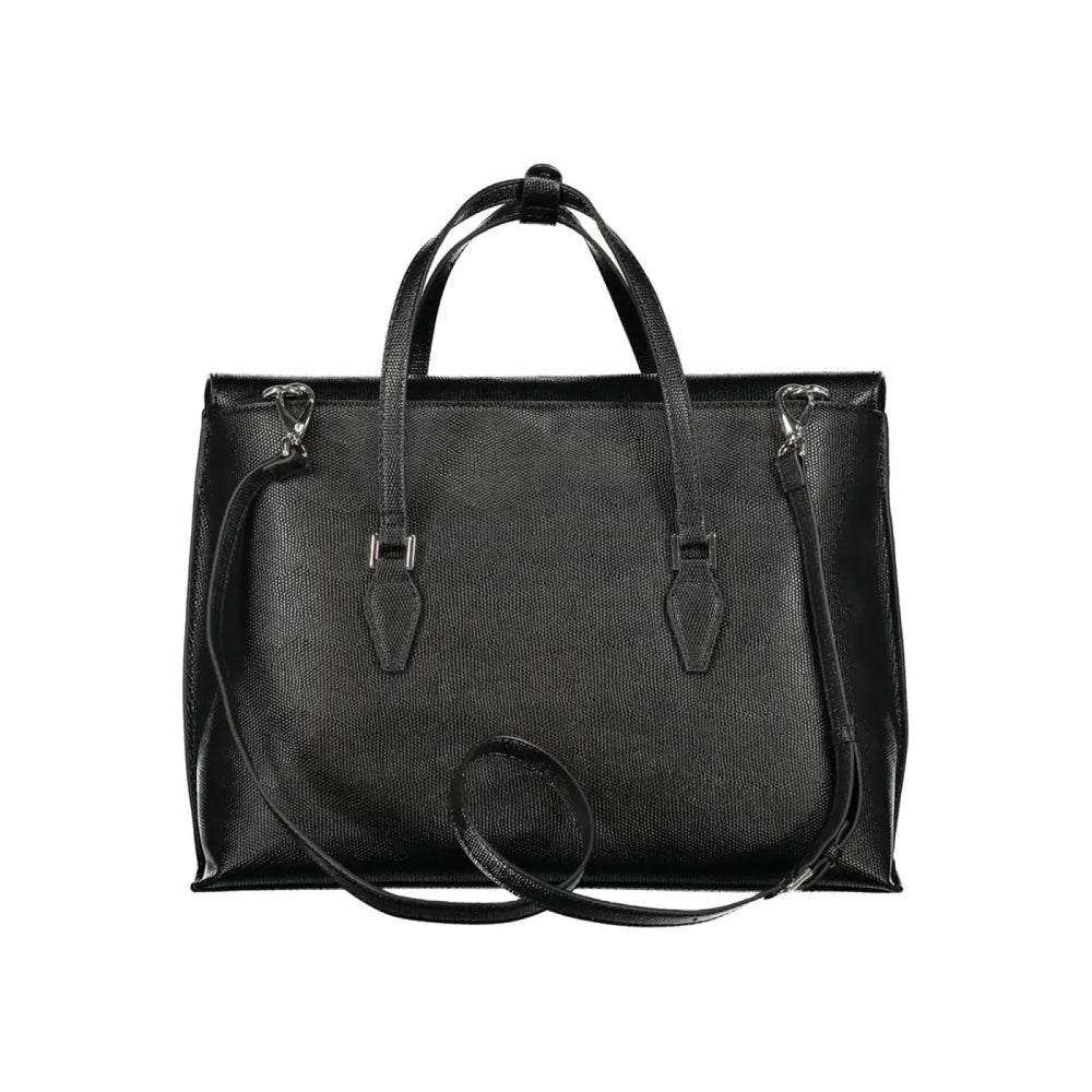 Mario Valentino Black Polyurethane Women’s Bag