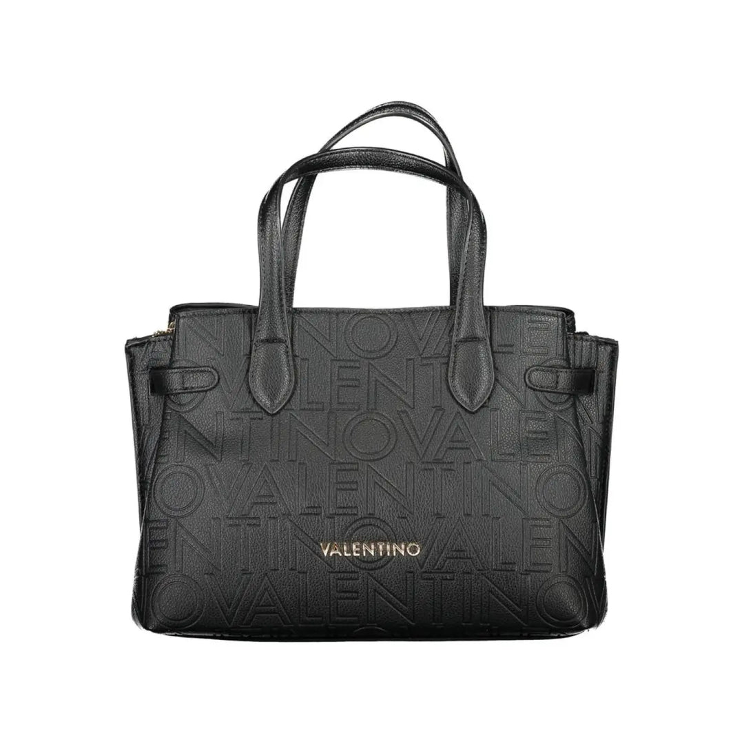 Mario Valentino Black Polyurethane Women’s Bag