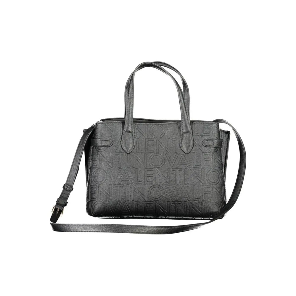 Mario Valentino Black Polyurethane Women’s Bag