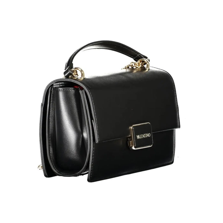 Mario Valentino Black Polyurethane Women’s Bag