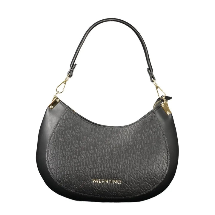 Mario Valentino Black Polyurethane Women’s Bag