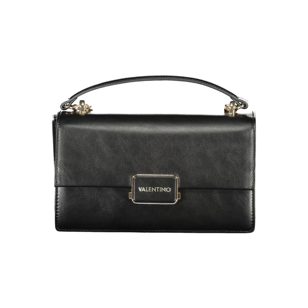 Mario Valentino Black Polyurethane Women’s Bag