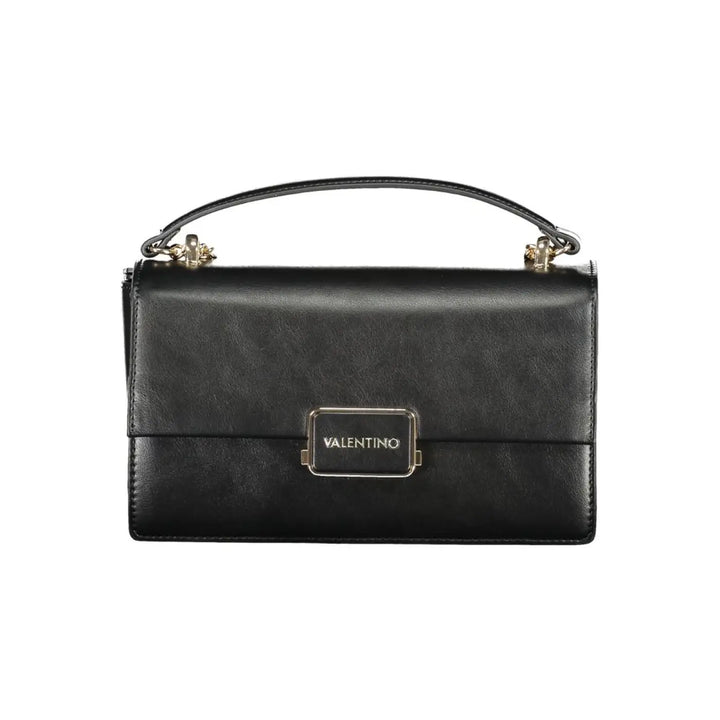 Mario Valentino Black Polyurethane Women’s Bag