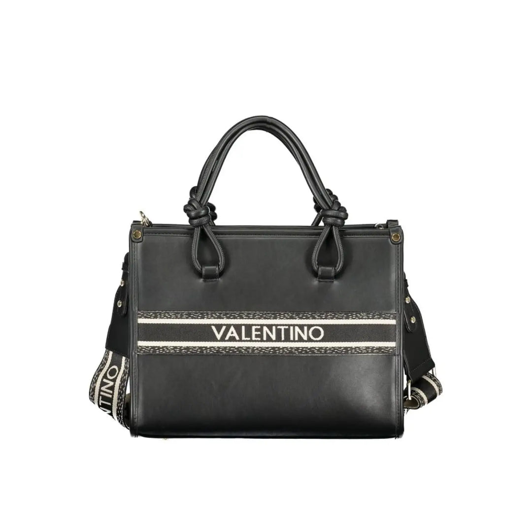 Mario Valentino Black Polyurethane Women’s Bag