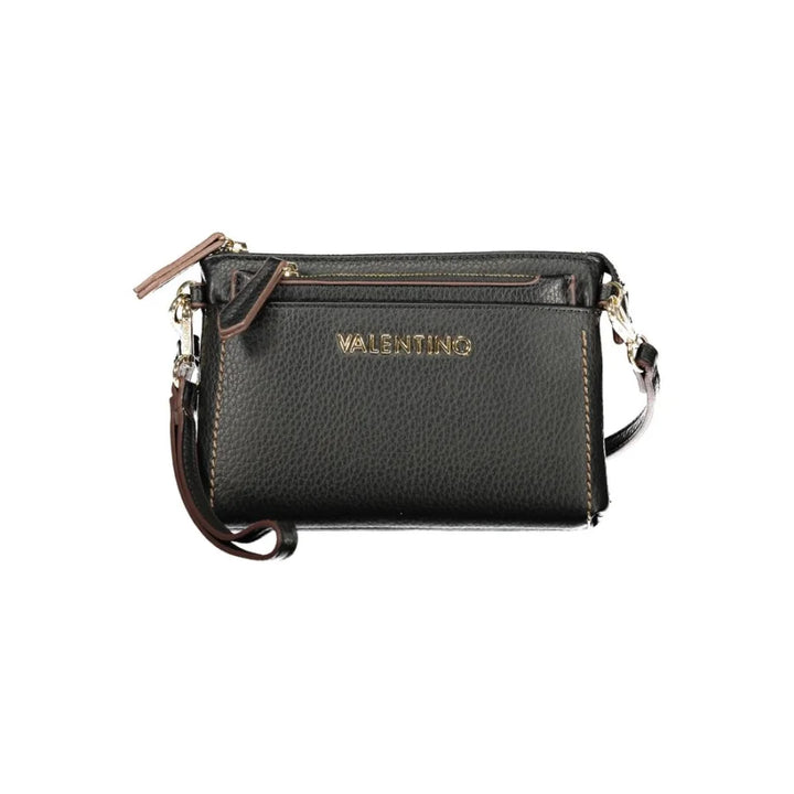 Mario Valentino Black Polyurethane Women’s Crossbody Bag