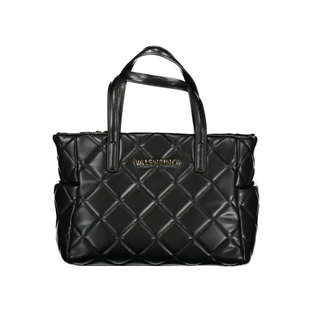 Mario Valentino Black Polyurethane Women’s Handbag