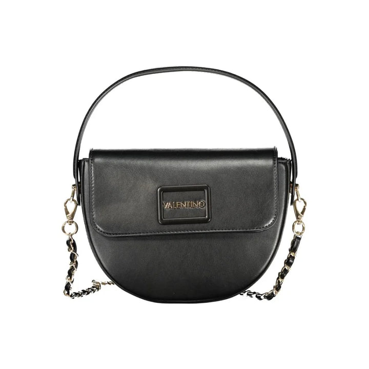 Mario Valentino Black Polyurethane Women’s Handbag