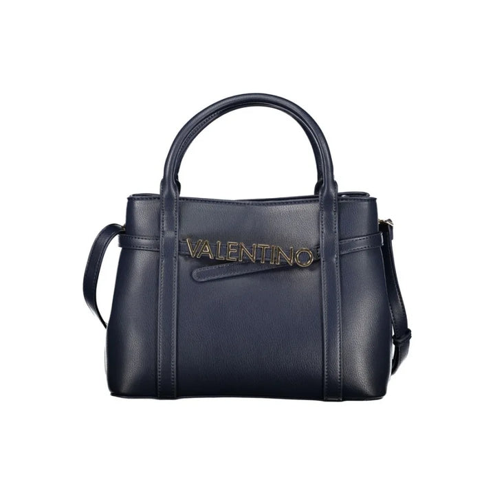 Mario Valentino Blu Polyurethane Woman Handbag