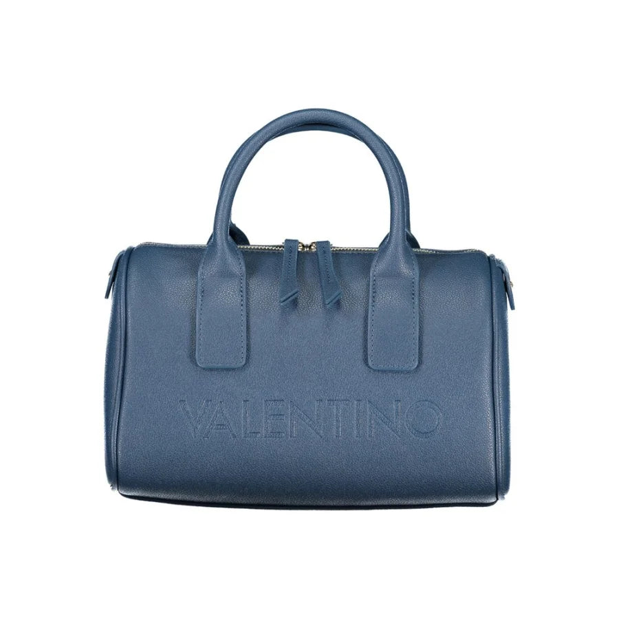 Mario Valentino Blu Polyurethane Woman Handbag