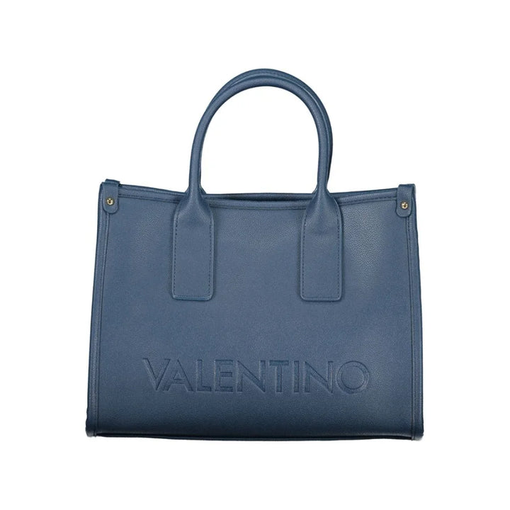 Mario Valentino Blu Polyurethane Women Handbag