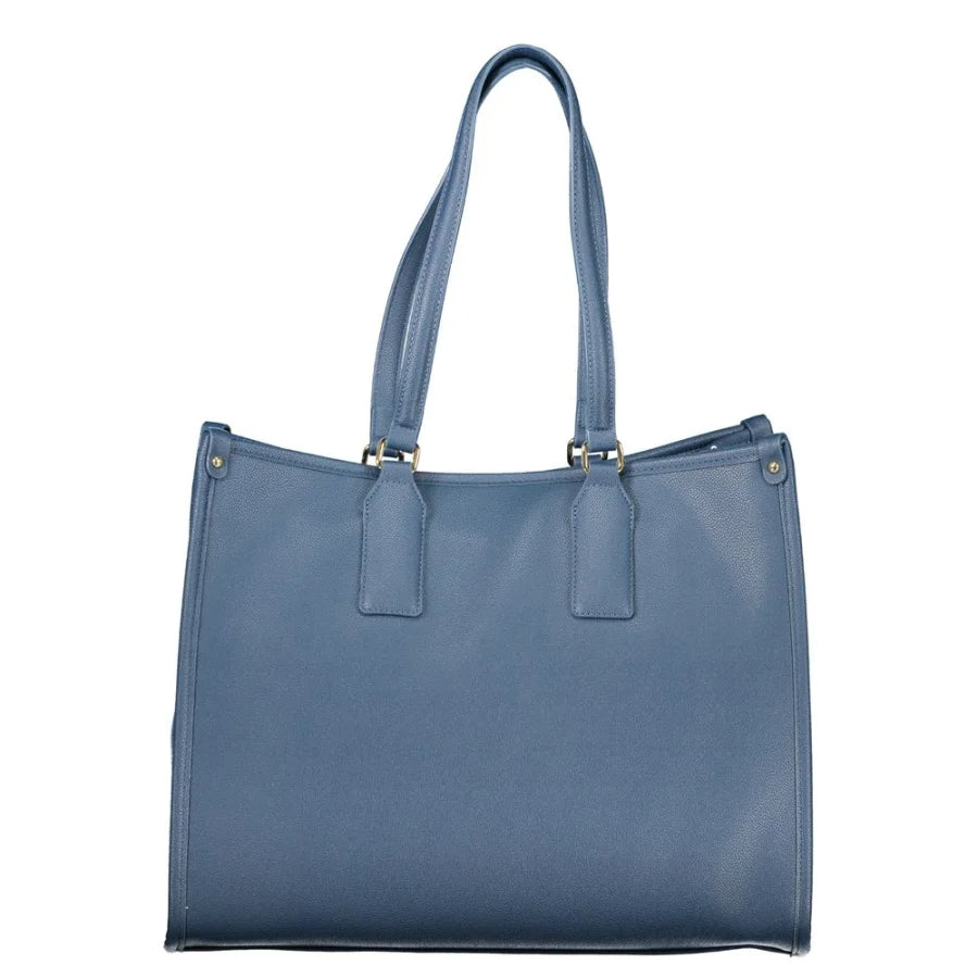 Mario Valentino Blu Polyurethane Women Handbag