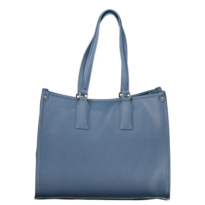 Mario Valentino Blu Polyurethane Women Handbag