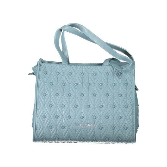 Mario Valentino Blue Bag with Removable Shoulder Strap and Internal Phone Spaces