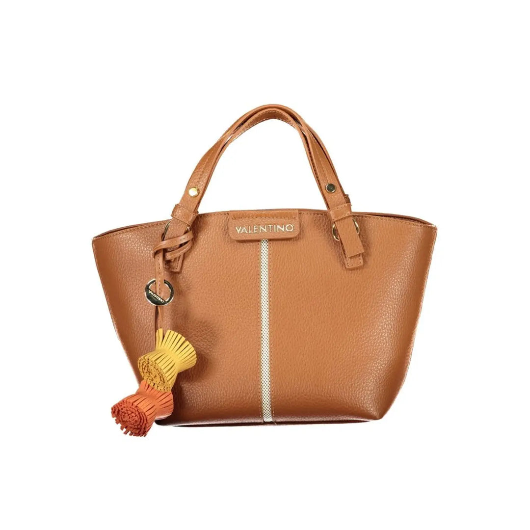 Mario Valentino Brown Polyurethane Women’s Bag