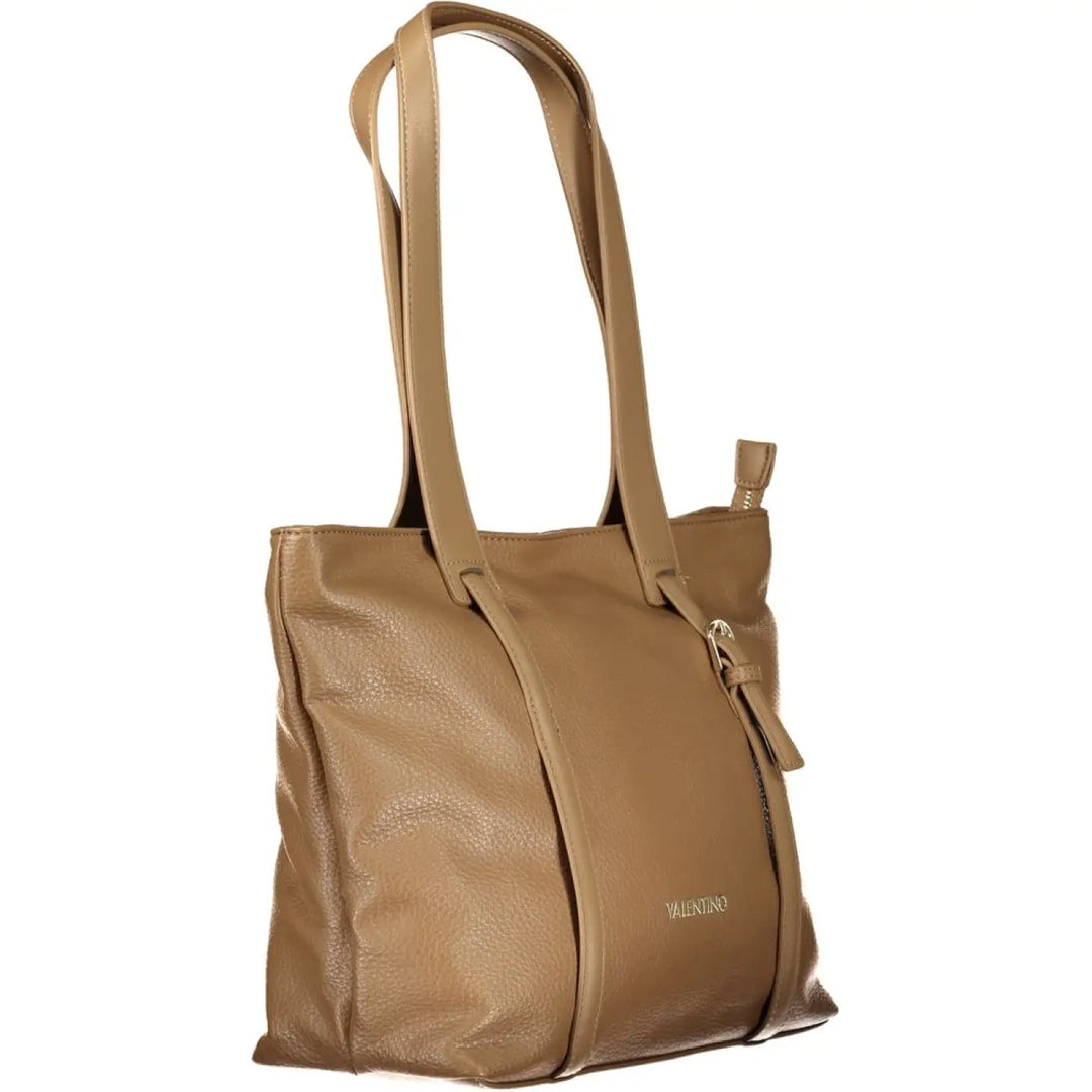 Mario Valentino Brown Polyurethane Womens Bag