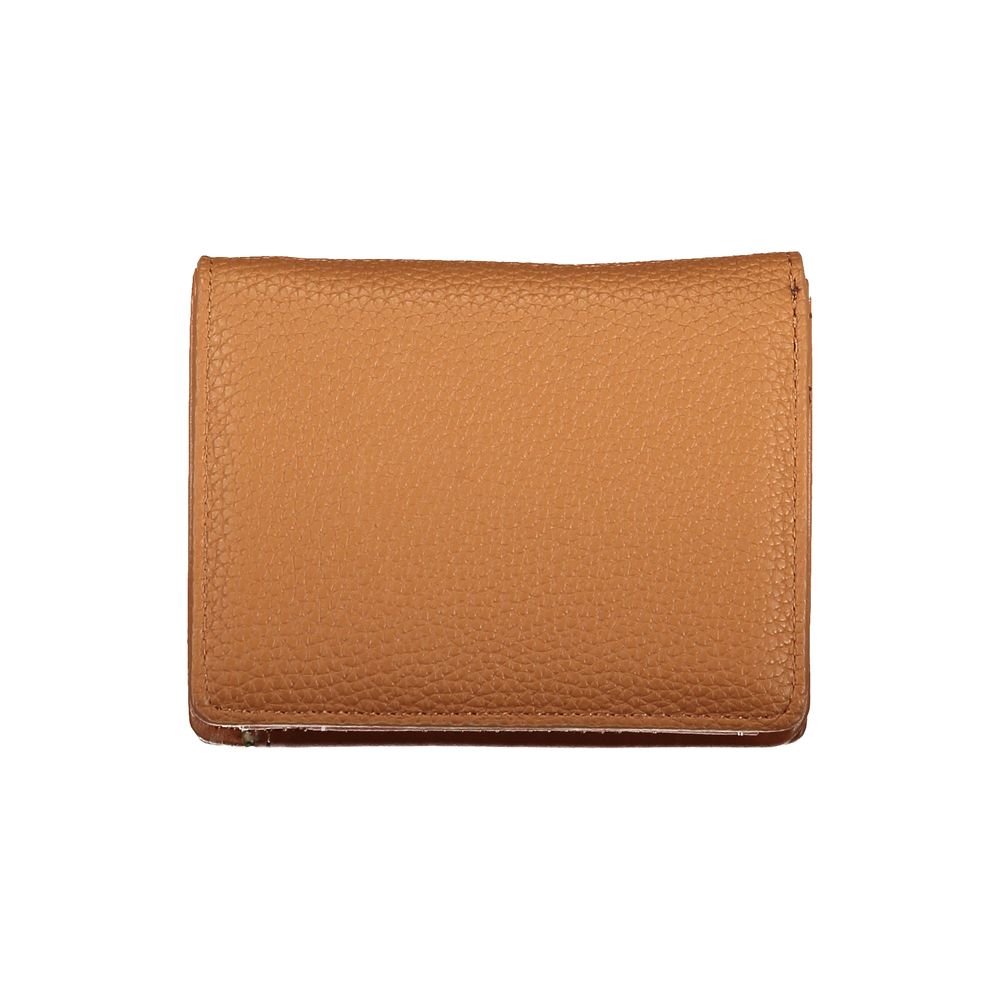 Mario Valentino Brown Polyurethane Women’s Wallet