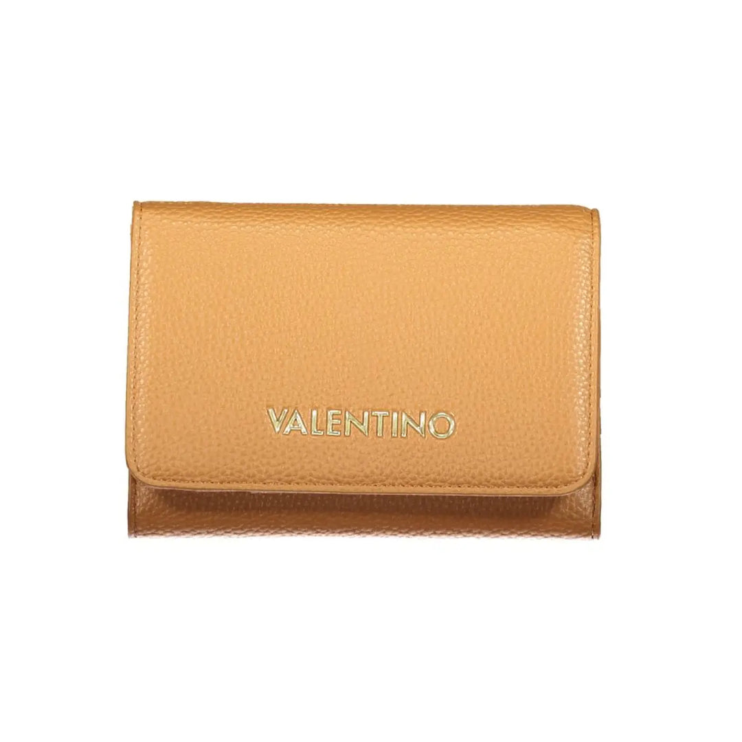 Mario Valentino Brown Polyurethane Women’s Wallet