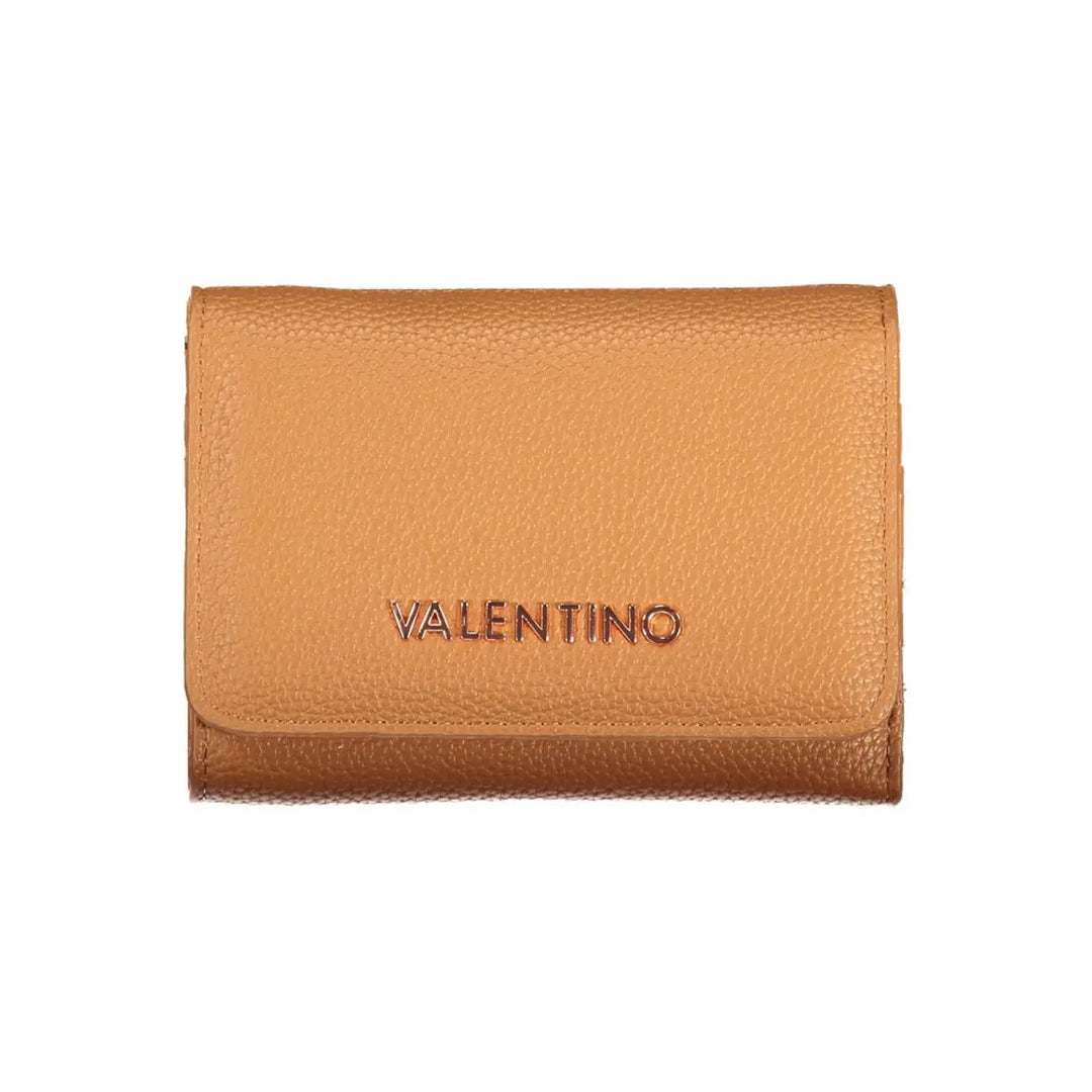 Mario Valentino Brown Polyurethane Women’s Wallet