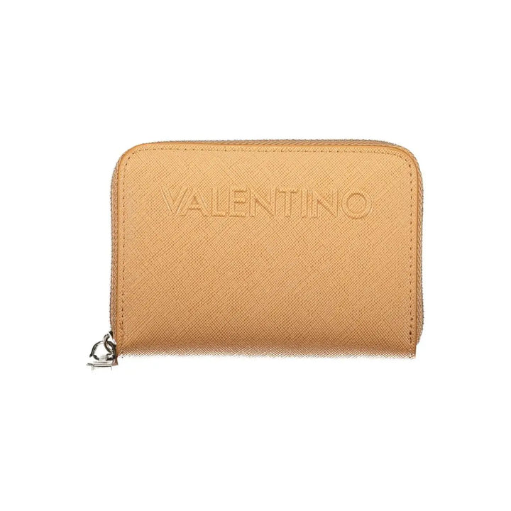 Mario Valentino Brown Polyurethane Women’s Wallet
