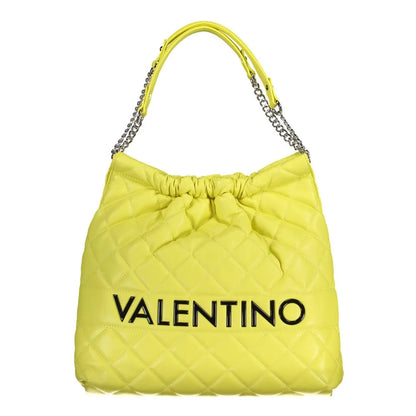 Mario Valentino Giallo Poliuretano Women Shoulder Bag