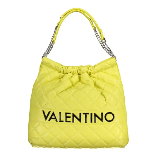 Mario Valentino Giallo Poliuretano Women Shoulder Bag