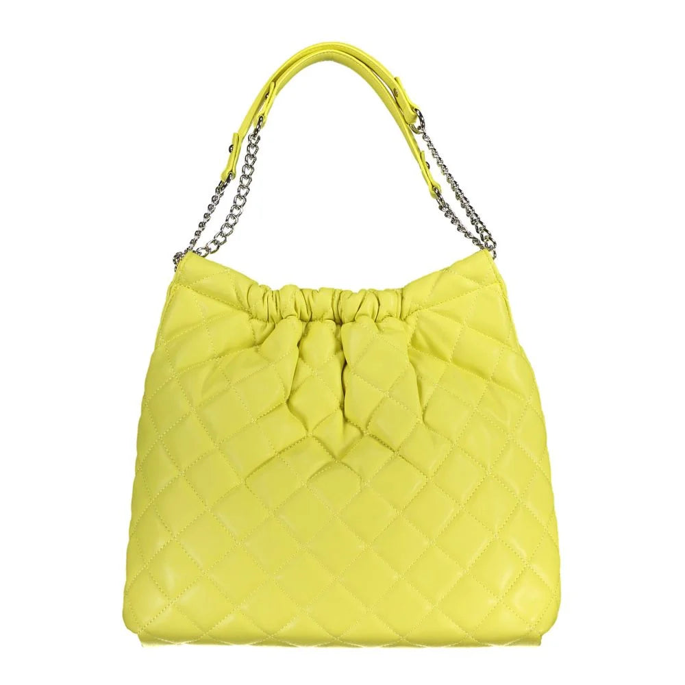 Mario Valentino Giallo Poliuretano Women Shoulder Bag